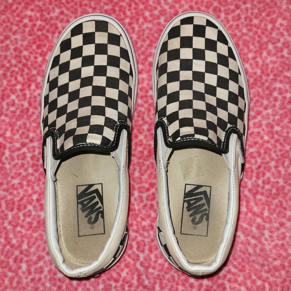 Unisex Checkered Vans